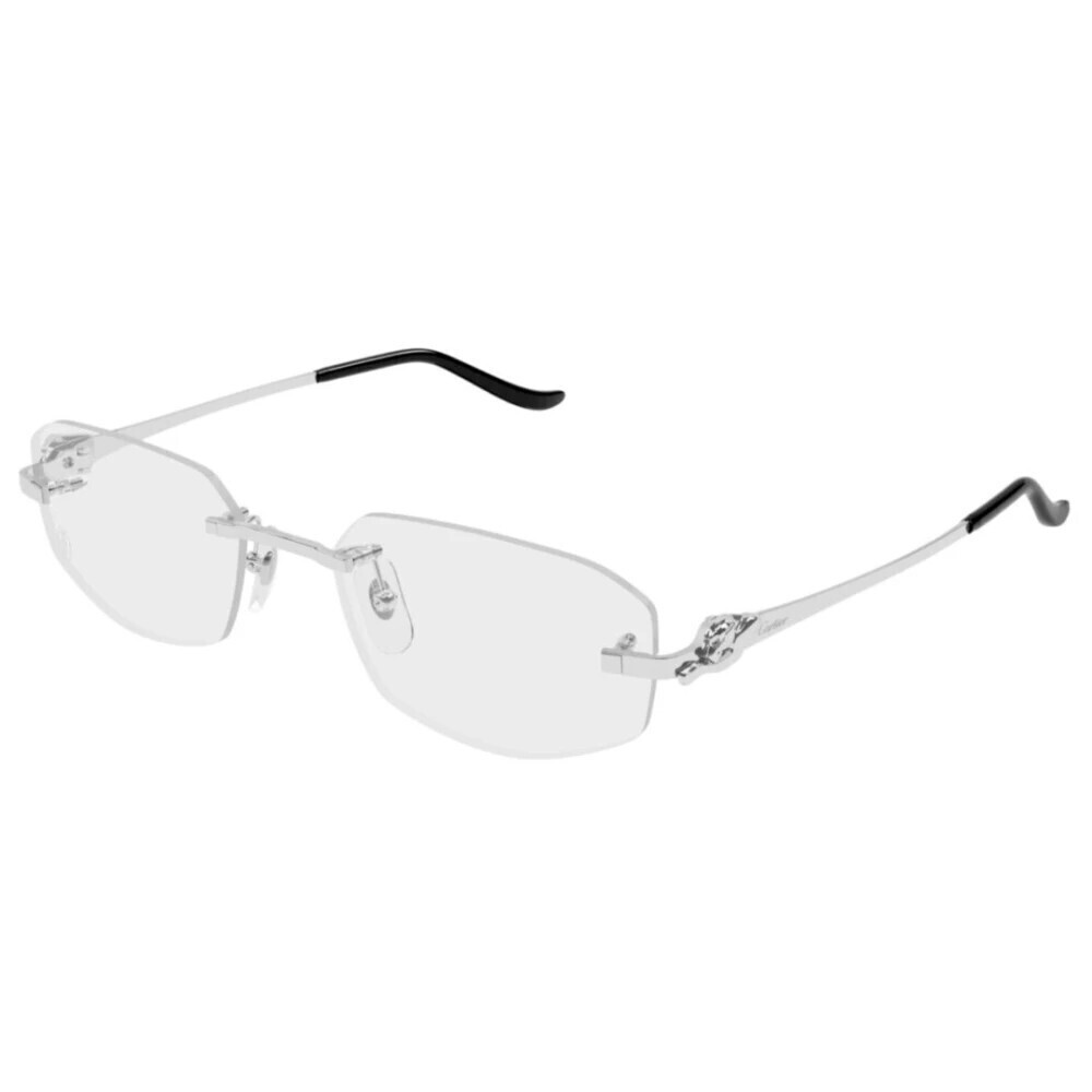 Cartier CT0601o-002 Eyeglasses Silver Metal
